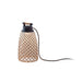 Bover Nans Portable M/41 1-lt 16" Tall LED Outdoor Table Lamp-Brown