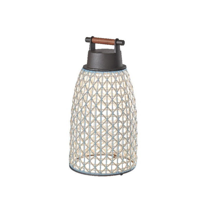 Bover Nans Portable M/41/R 1-lt 16" Tall LED Outdoor Table Lamp-Beige