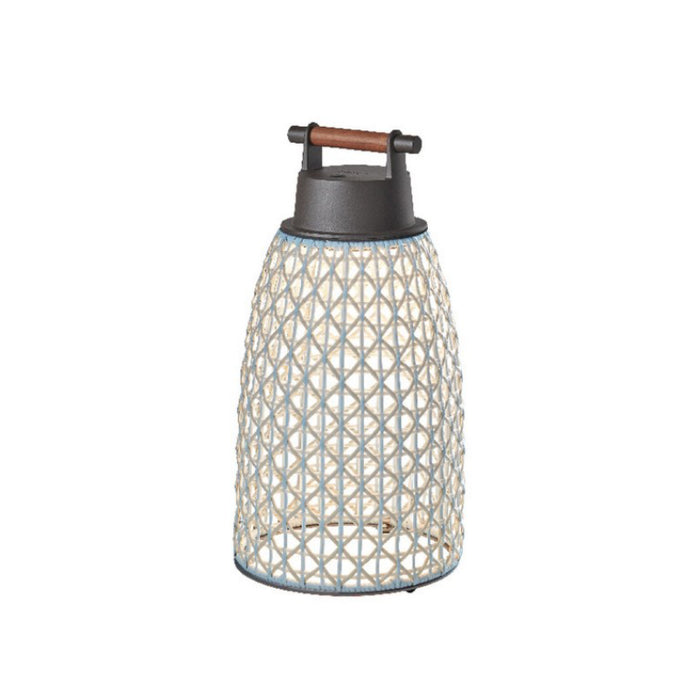 Bover Nans Portable M/41/R 1-lt 16" Tall LED Outdoor Table Lamp-Beige