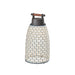 Bover Nans Portable M/41/R 1-lt 16" Tall LED Outdoor Table Lamp-Beige