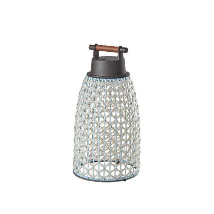 Bover Nans Portable M/41/R 1-lt 16" Tall LED Outdoor Table Lamp-Beige