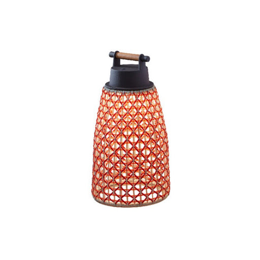 Bover Nans Portable M/41/R 1-lt 16" Tall LED Outdoor Table Lamp-Red