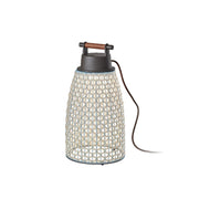 Bover Nans Portable M/49 1-lt 19" Tall LED Outdoor Table Lamp-Beige