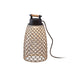 Bover Nans Portable M/49 1-lt 19" Tall LED Outdoor Table Lamp-Brown