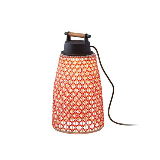Bover Nans Portable M/49 1-lt 19" Tall LED Outdoor Table Lamp-Red