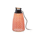 Bover Nans Portable M/49 1-lt 19" Tall LED Outdoor Table Lamp-Red