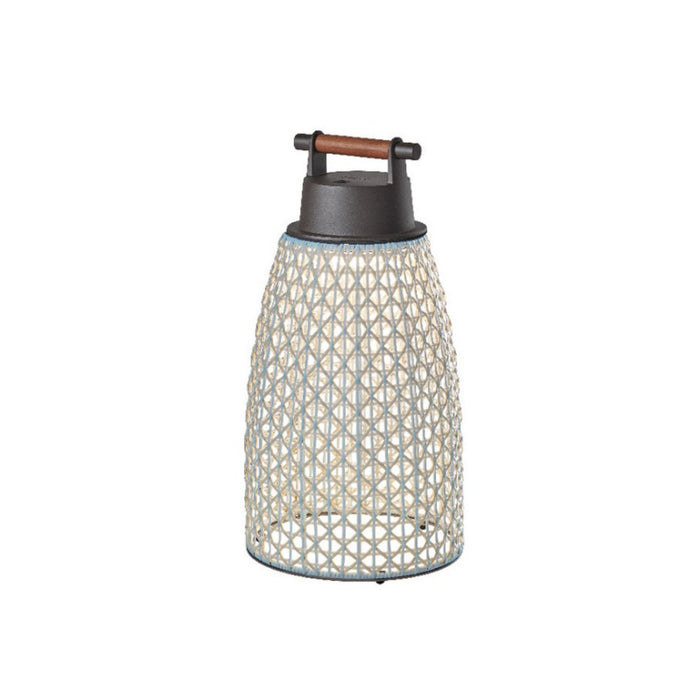 Bover Nans Portable M/49/R 1-lt 19" Tall LED Outdoor Table Lamp-Beige
