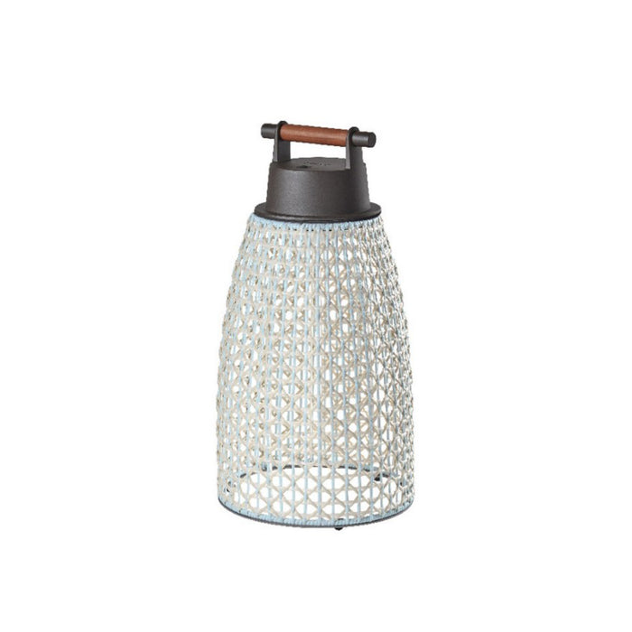 Bover Nans Portable M/49/R 1-lt 19" Tall LED Outdoor Table Lamp-Beige