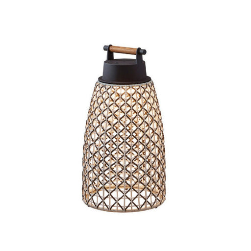 Bover Nans Portable M/49/R 1-lt 19" Tall LED Outdoor Table Lamp-Brown