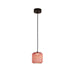 Bover Nans S/16 1-lt 7" LED Outdoor Pendant-Red