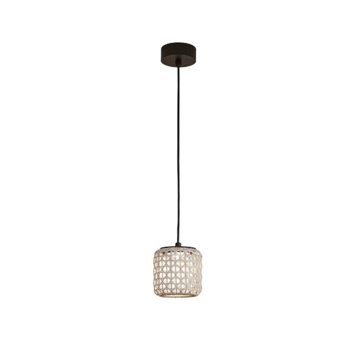 Bover Nans S/16 1-lt 7" LED Outdoor Pendant-Beige