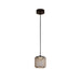 Bover Nans S/16 1-lt 7" LED Outdoor Pendant-Brown