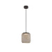 Bover Nans S/21 1-lt 9" LED Outdoor Pendant, TRIAC-Brown