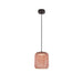 Bover Nans S/21 1-lt 9" LED Outdoor Pendant, TRIAC-Red