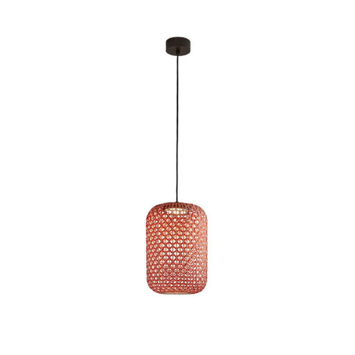 Bover Nans S/31.2 1-lt 12" LED Outdoor Pendant, 0-10V-Red