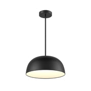 Dals NAPF20-CC Napa 1-lt 20" LED 2-in-1 Flush Mount/Pendant, 5CCT Selectable - Black