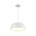 Dals NAPF20-CC Napa 1-lt 20" LED 2-in-1 Flush Mount/Pendant, 5CCT Selectable - White