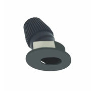 Nora NIOB-1RSL 1" Iolite BWF Round Slot Aperture Trim - 600 Lumens - Black