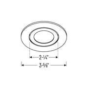 Nora NIOB-2RG/HL 2" Iolite Round Adjustable Gimbal Trim - High Lumen