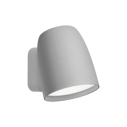Bover Nut A/01 1-lt 5" Tall LED Outdoor Wall Sconce - Textured Light Grey