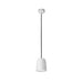 Bover Nut S/10 1-lt 4" LED Pendant-Textured White