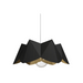 Accord 1283 Physalis 1-lt 18" LED Pendant - Organic Black