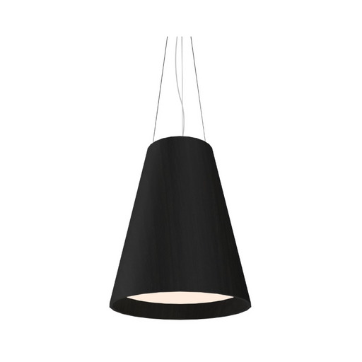 Accord 1146 Conical 1-lt 20" LED Pendant - Organic Black