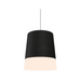 Accord 1100 Conical 1-lt 6" LED Pendant, E26 Base - Organic Black