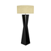 Accord 3029 Spin 1-lt 65" Tall LED Floor Lamp - Organic Black