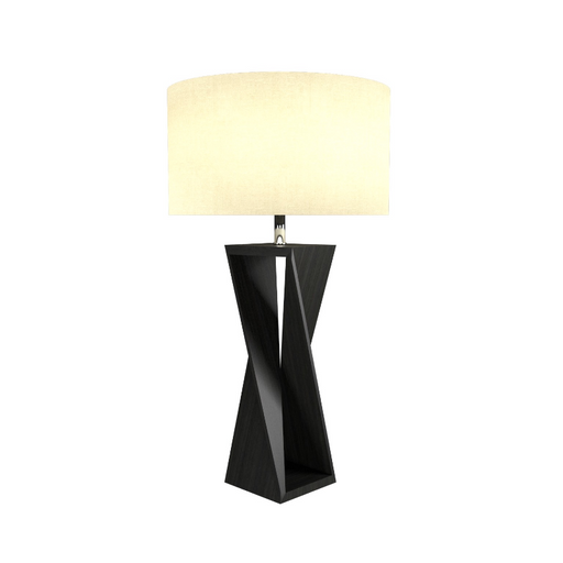 Accord 7044 Spin 1-lt 29" Tall LED Table Lamp - Organic Black