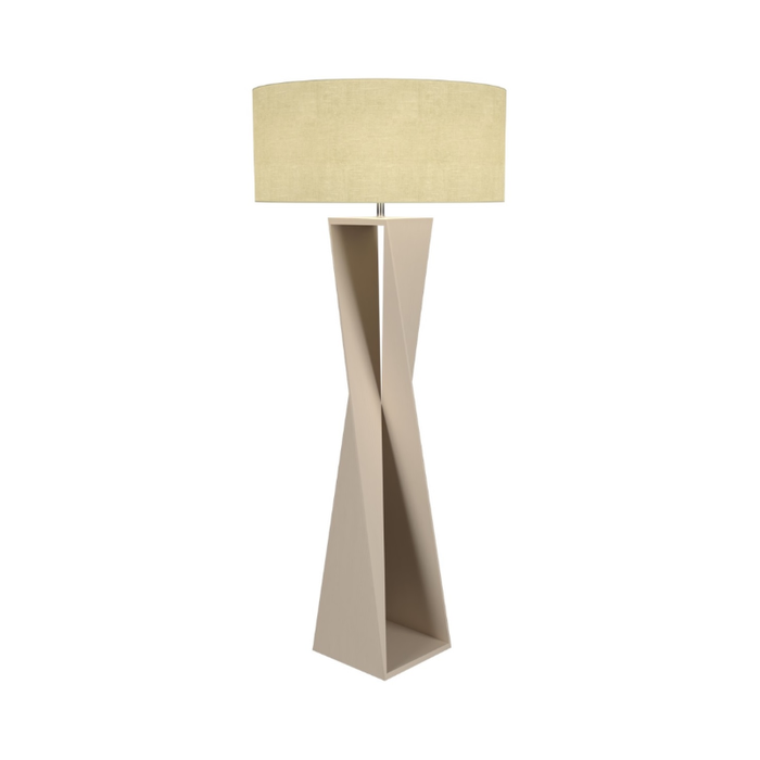 Accord 3029 Spin 1-lt 65" Tall LED Floor Lamp - Organic Cappuccino