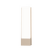Accord 465 Clean 1-lt 19" Tall LED Wall Light - Organic Cappuccino