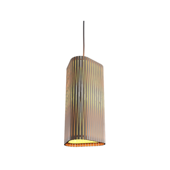 Accord 1482 Living Hinges 1-lt 6" LED Pendant - Organic Cappuccino