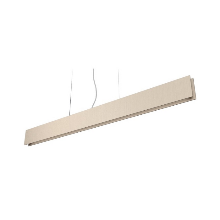 Accord 1311 Clean 1-lt 28" LED Pendant - Organic Cappuccino