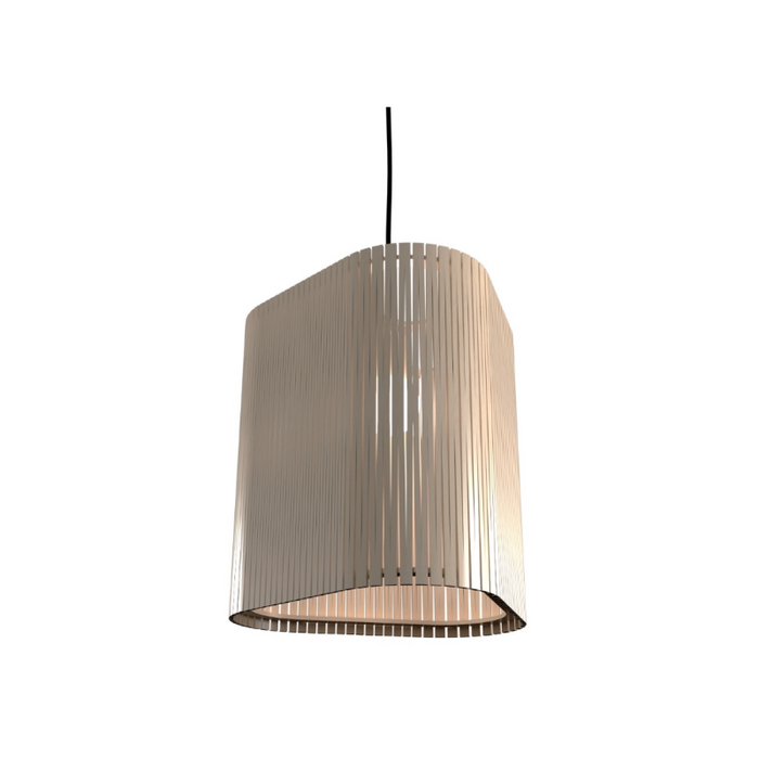 Accord 1481 Living Hinges 1-lt 12" LED Pendant - Organic Cappuccino