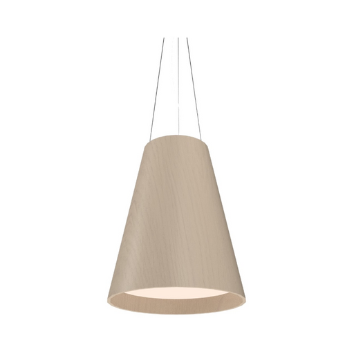 Accord 1146 Conical 3-lt 20" LED Pendant, E26 Base - Organic Cappuccino