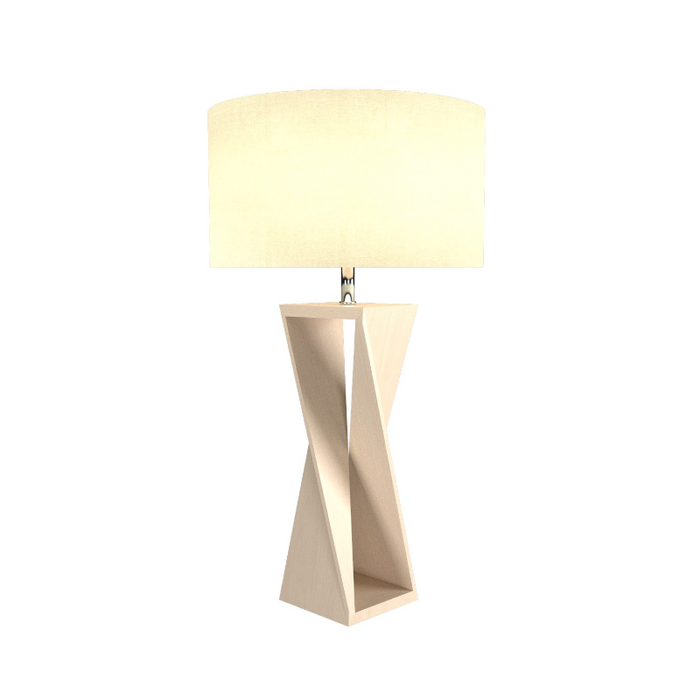 Accord 7044 Spin 1-lt 29" Tall LED Table Lamp - Organic Cappuccino