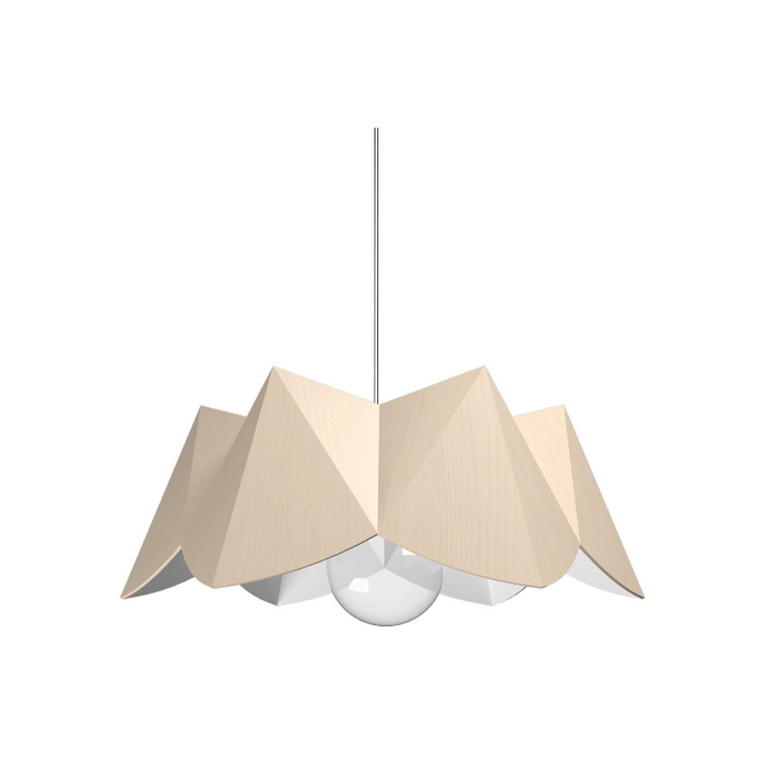 Accord 1281 Physalis 1-lt 26" LED Pendant - Organic Cappuccino