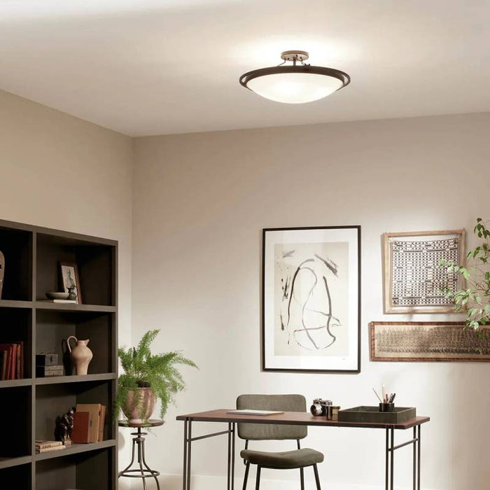 Kichler 42025 4-lt 23" Semi Flush