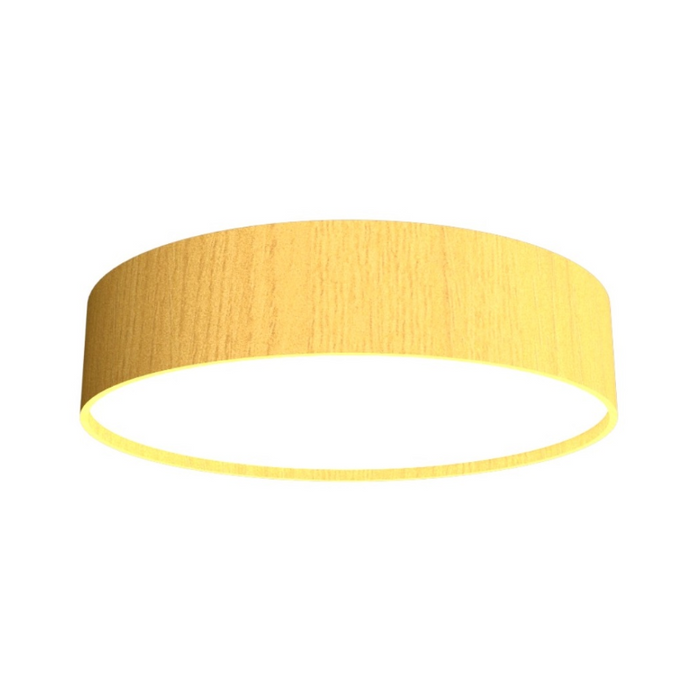 Accord 528LED Cylindrical 1-lt 20" LED Flush Mount - Organic Gold