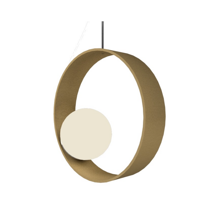 Accord 620 Sfera 1-lt 14" LED Pendant - Organic Gold