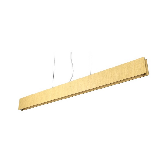 Accord 1312 Clean 1-lt 39" LED Pendant - Organic Gold