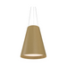 Accord 1146 Conical 1-lt 20" LED Pendant - Organic Gold