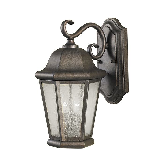 OL5901EN Martinsville 2-lt 8" LED Outdoor Wall Lantern