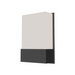 Accord 444 Clean 1-lt 12" Tall LED Wall Light, E26 Base - Organic Lead Grey