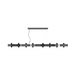Accord 1502 Flow 16-lt 71" LED Pendant - Organic Lead Grey