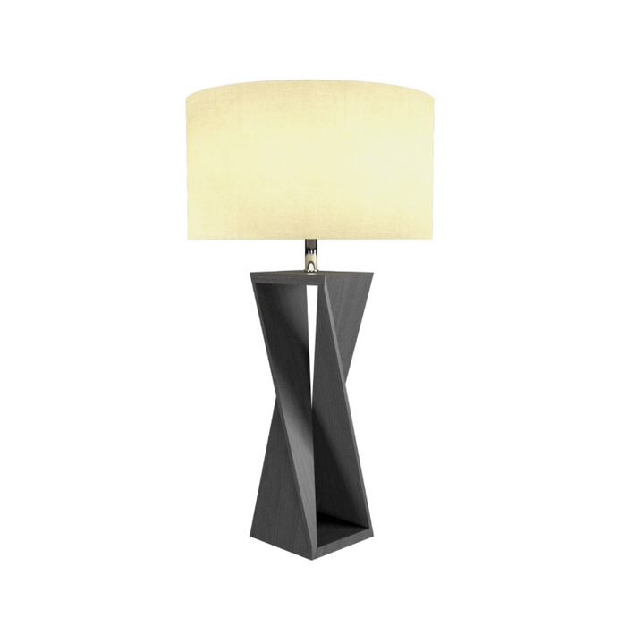 Accord 7044 Spin 1-lt 29" Tall LED Table Lamp - Organic Lead Grey