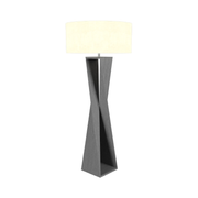Accord 3029 Spin 1-lt 65" Tall LED Floor Lamp - Organic Lead Grey