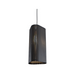 Accord 1482 Living Hinges 1-lt 6" LED Pendant - Organic Lead Grey