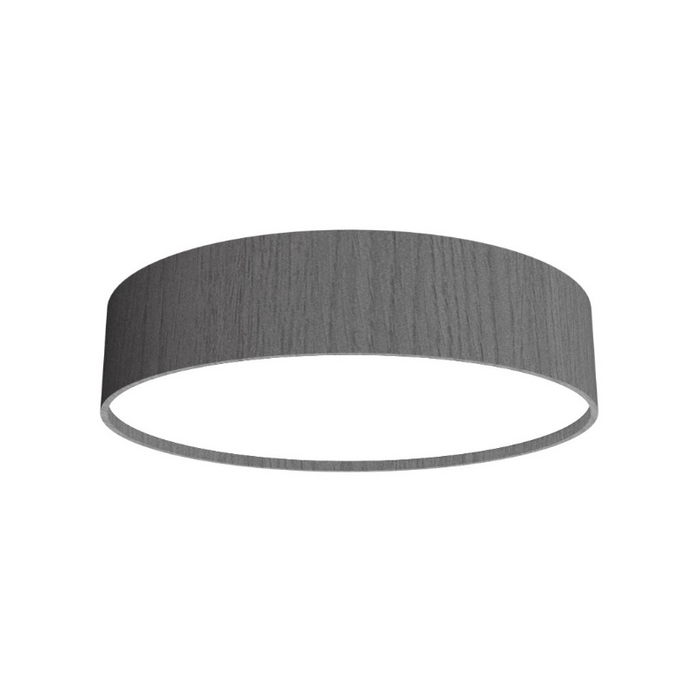 Accord 528LED Cylindrical 1-lt 20" LED Flush Mount - Organic Lead Grey